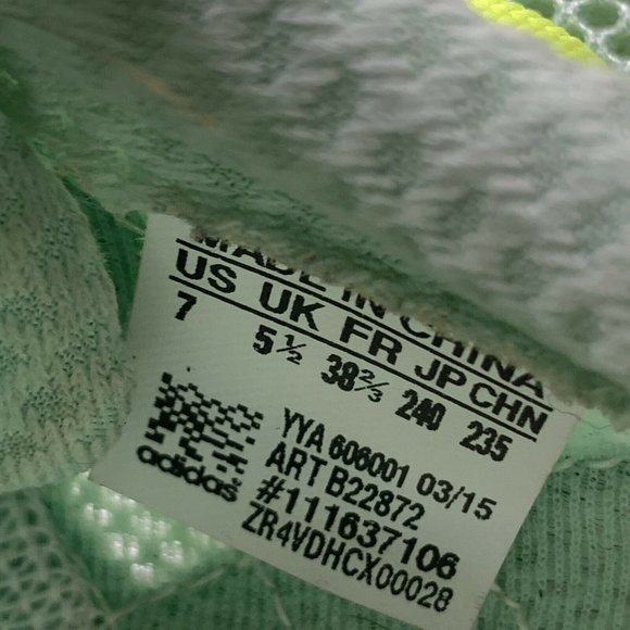 adidas Adizero Adios Boost 2 Seafoam Green Women’s Athletic Running Shoes size 7 - Picture 9 of 10